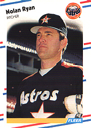 1988 Fleer Baseball Cards      455     Nolan Ryan